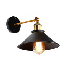 Wall Sconces Light Black Industrial Vintage Simplicity Lamp~3150-1