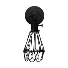 Creative Retro Industrial E27 Wall Lamp Water Lilly Metal Guard Wall Light~3428-4