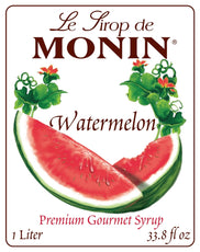 Watermelon - Monin - Premium Syrups and Flavourings - 4 x 1 L per case-1