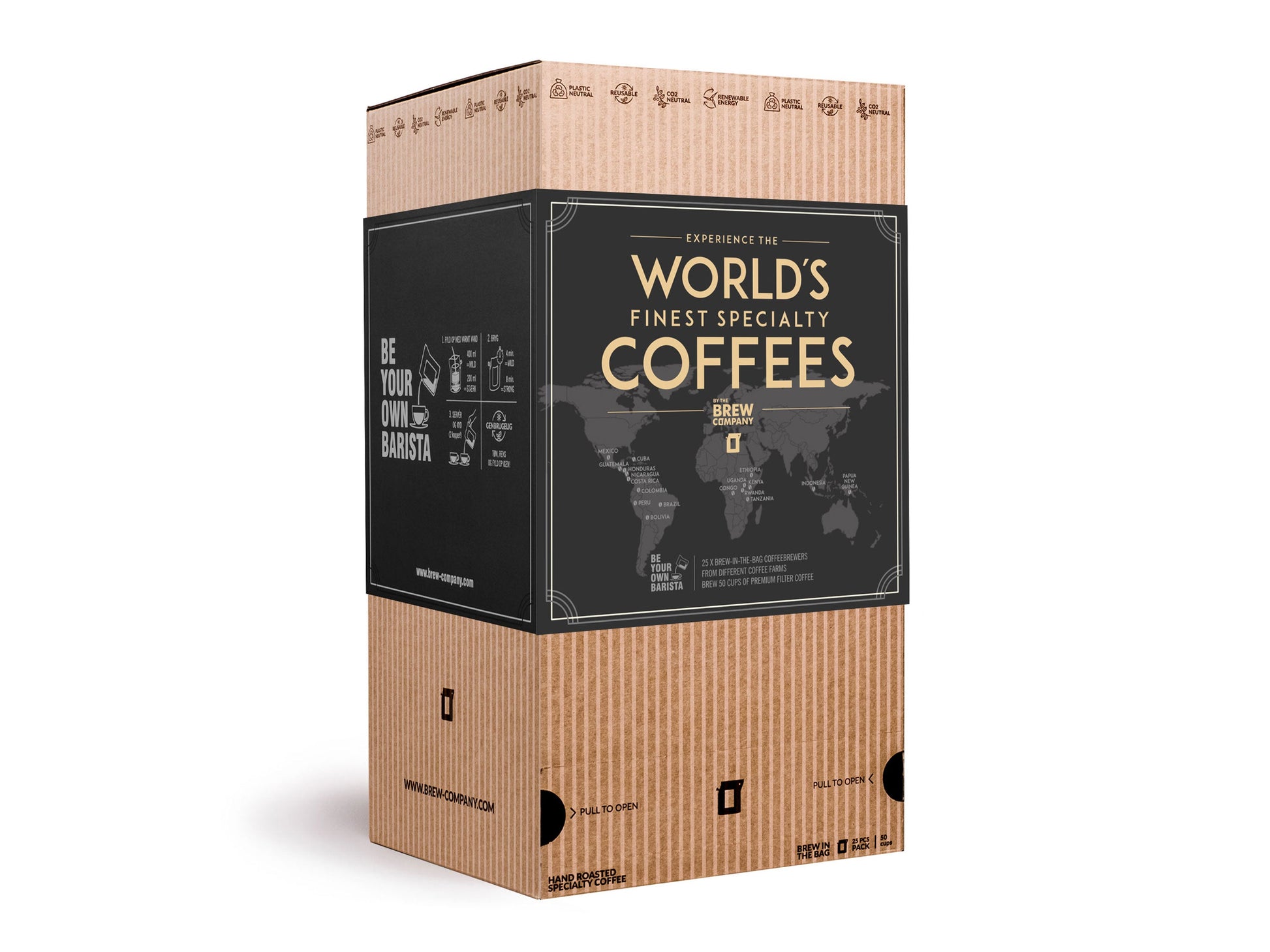 WORLD'S FINEST SPECIALTY COFFEE GIFT BOX 25 PCS-1