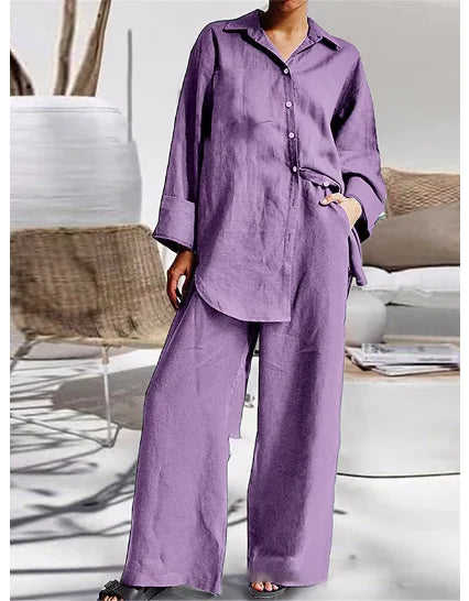 Loose Fit Pajama Set - Puritific