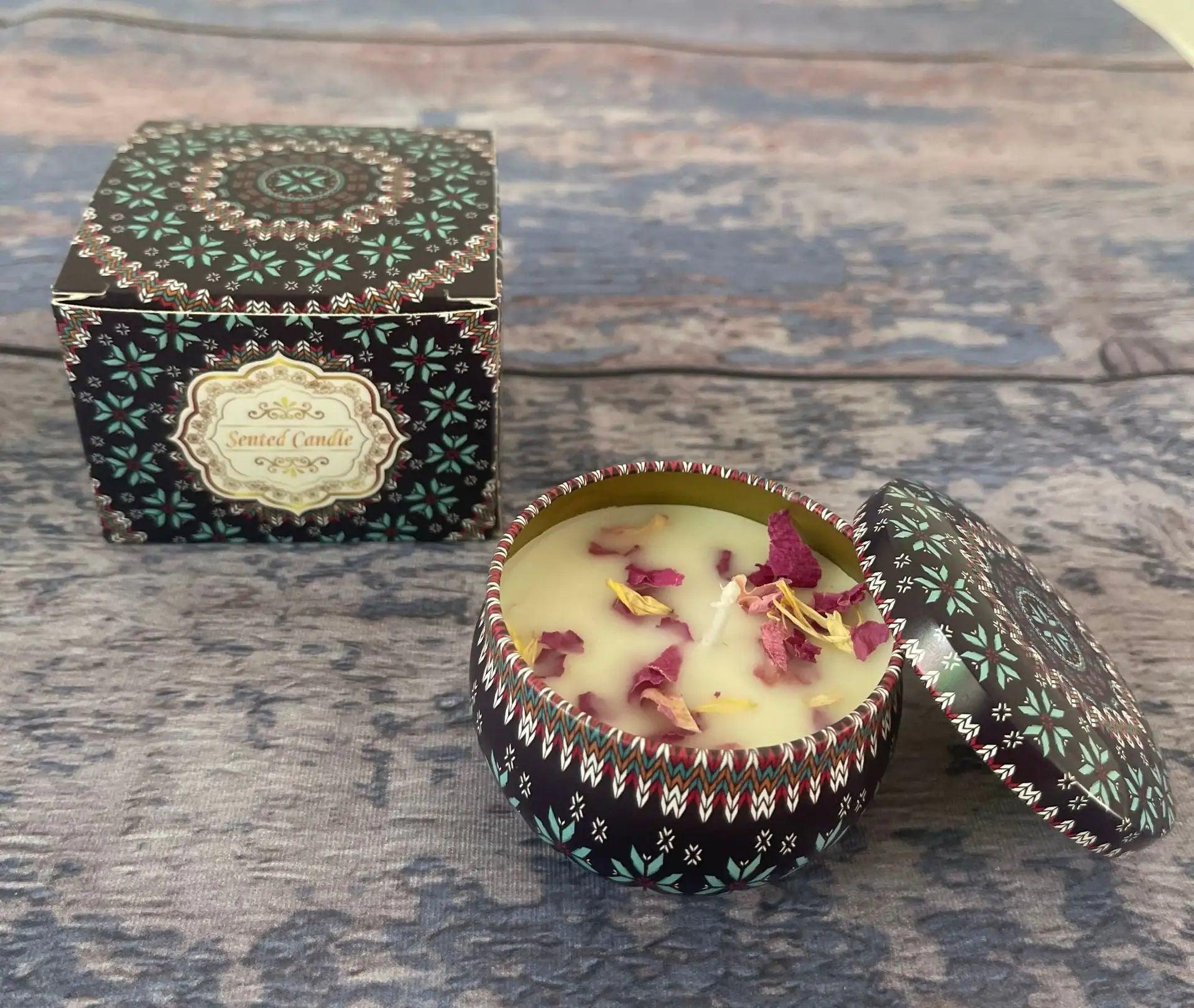 Dried Floral Scented Candles - Puritific