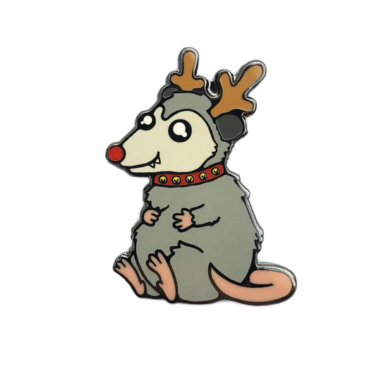 Possum Reindeer Golf Ball Marker - Puritific