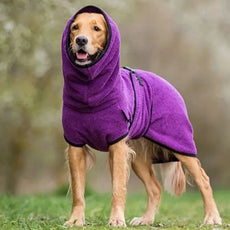 New Fleece High Collar Big Dog Sweater - Puritific