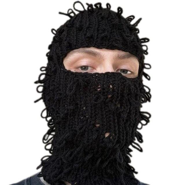 Halloween Balaclava Knit Beanie Hat - Puritific