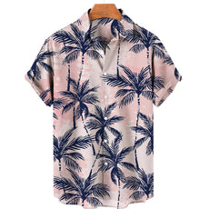 3D Coconut Tree Hawaiian Shirt For Men - Puritific