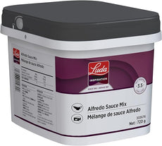 Alfredo Sauce Mix - 1 X 720 g Tub - Luda Foods - Prepared in Canada-0