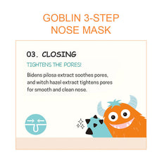 APIEU Goblin Blackhead 3-Step Nose Sheet 6.2g-4