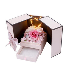 Artificial Flower Jewelry Box - Puritific