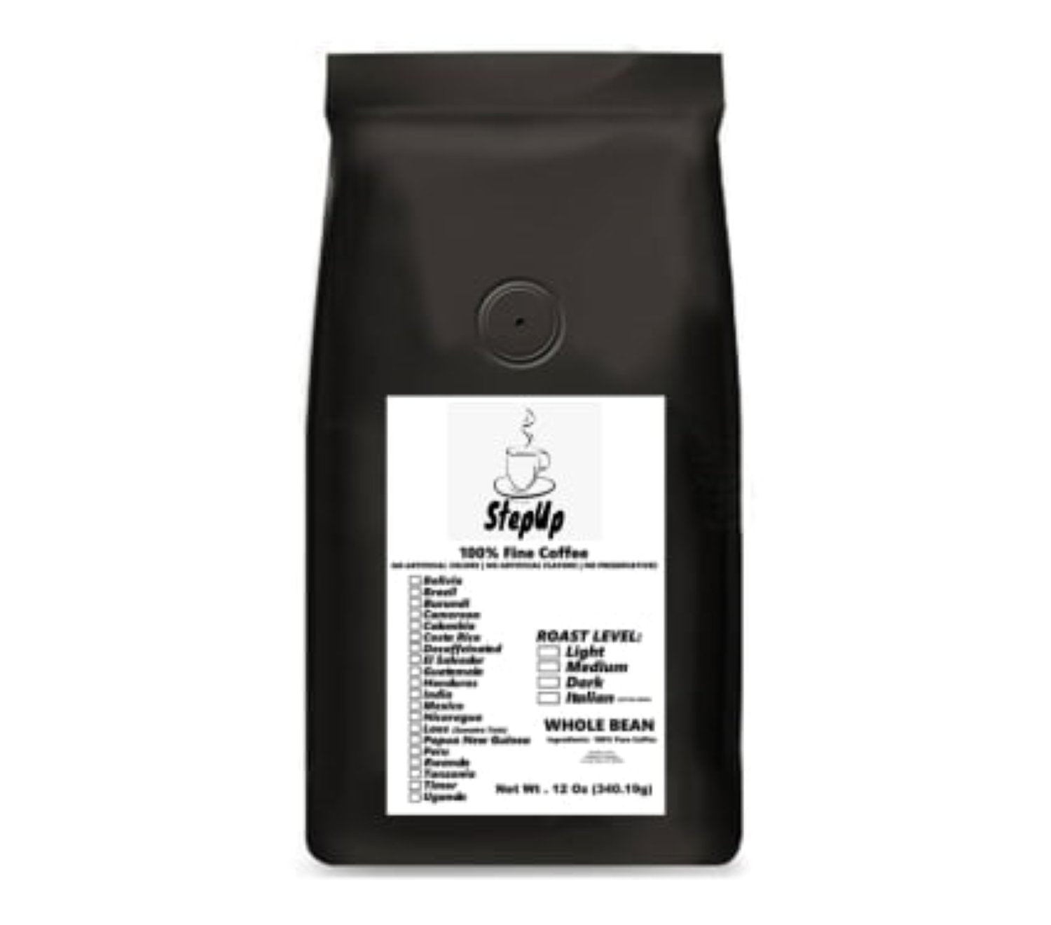 Asian Plateau Blend Whole Bean, Standard, Espresso 12oz.-5 lbs.-1