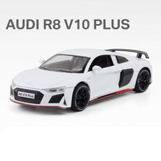 AUDI R8 Coupe V10 Plus Alloy Sports Car Model - Puritific