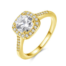 2.00CT Cushion-Cut Queen White Elements Ring - Puritific