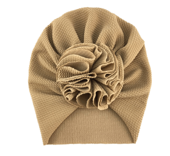 Baby Turban with Flower - Puritific