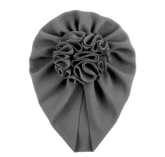 Baby Turban with Flower - Puritific