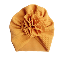 Baby Turban with Flower - Puritific