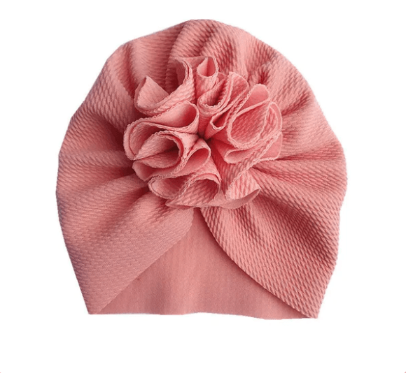 Baby Turban with Flower - Puritific