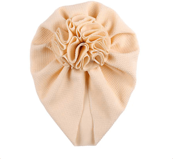 Baby Turban with Flower - Puritific