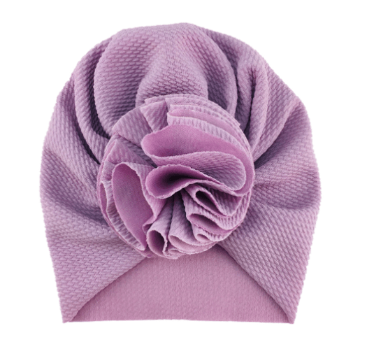 Baby Turban with Flower - Puritific