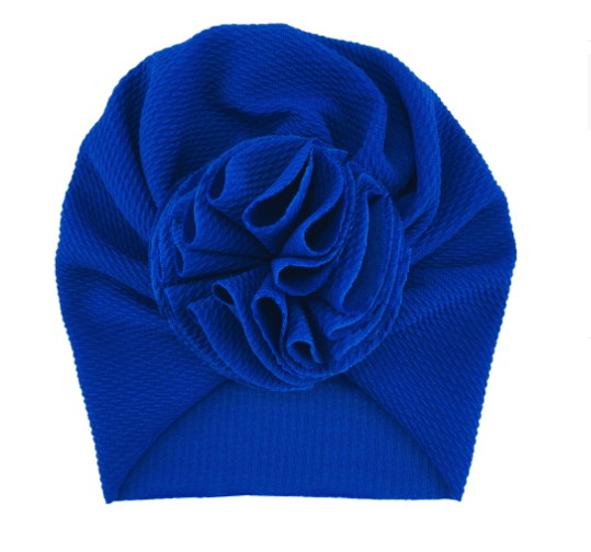 Baby Turban with Flower - Puritific