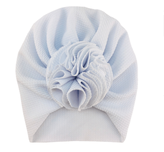 Baby Turban with Flower - Puritific