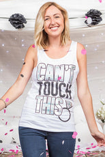 Bachelorette Party Shirts - MC Hammered | Can't Touch This - Puritific