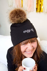 Bachelorette Pom-Pom Beanies | Bride and Bridesmaid and More! - Puritific