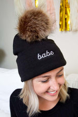 Bachelorette Pom-Pom Beanies | Bride and Bridesmaid and More! - Puritific