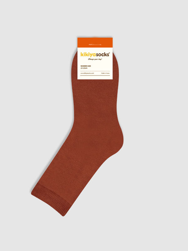 Basic Solid Color Quarter Socks-3