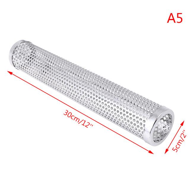 BBQ Stainless Steel Perforated Mesh Smoker Tube - Puritific