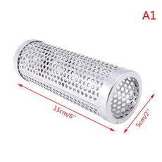 BBQ Stainless Steel Perforated Mesh Smoker Tube - Puritific