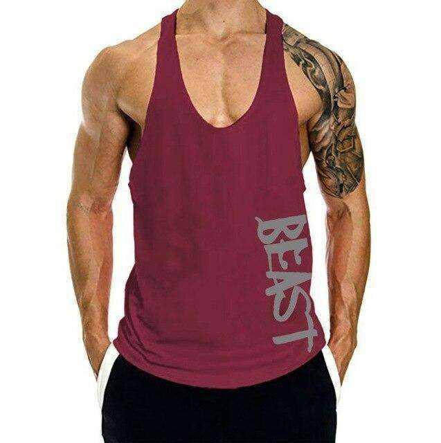 Beast Aesthetic Apparel Stringer Fitness Muscle Shirt - Puritific