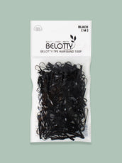 Belotty Elastic Hair Tie Black-0