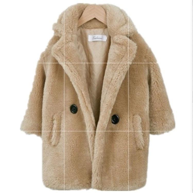 Big Kids Fur Coat In Autumn And Winter Coat - Puritific