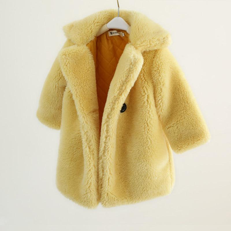 Big Kids Fur Coat In Autumn And Winter Coat - Puritific