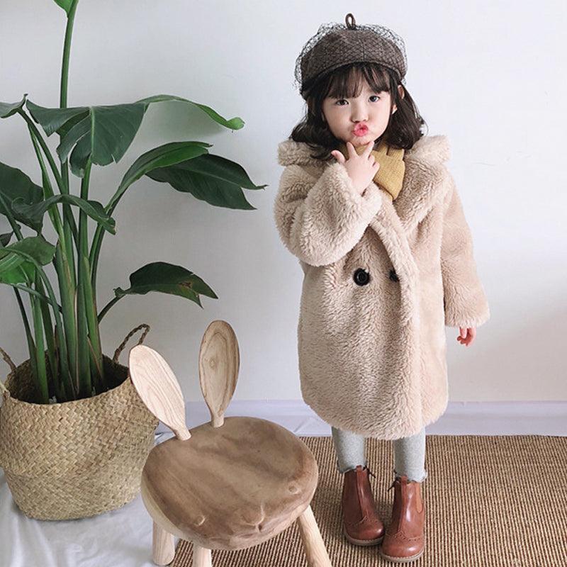 Big Kids Fur Coat In Autumn And Winter Coat - Puritific