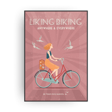 BIKING COFFEE GREETING CARDS-4