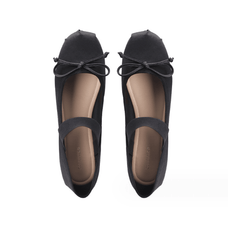 Black Ballet Flats - Puritific