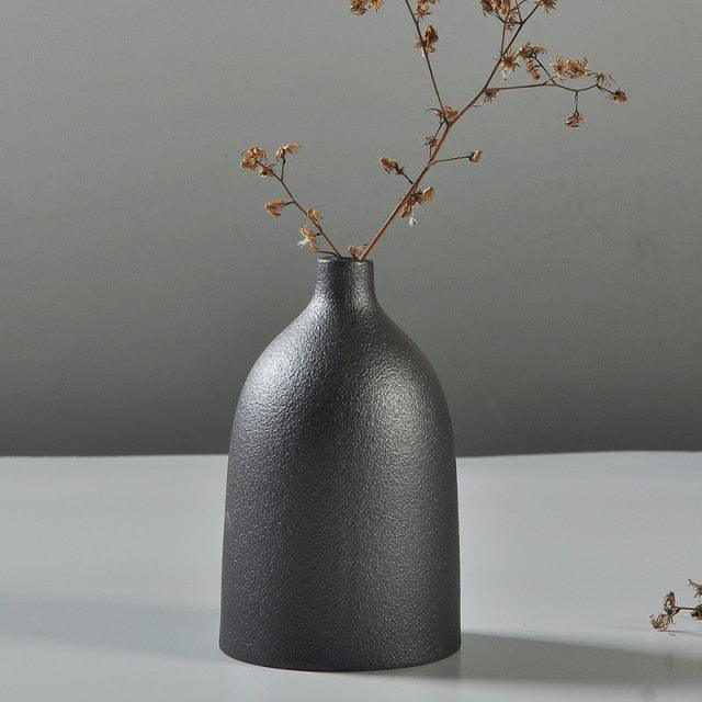 Black Glaze Vase - Puritific