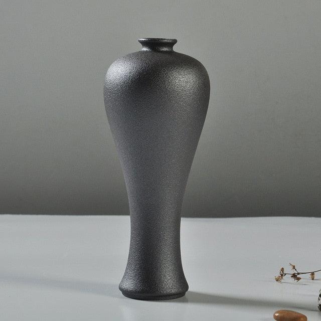 Black Glaze Vase - Puritific