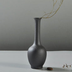 Black Glaze Vase - Puritific