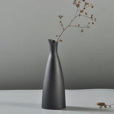 Black Glaze Vase - Puritific