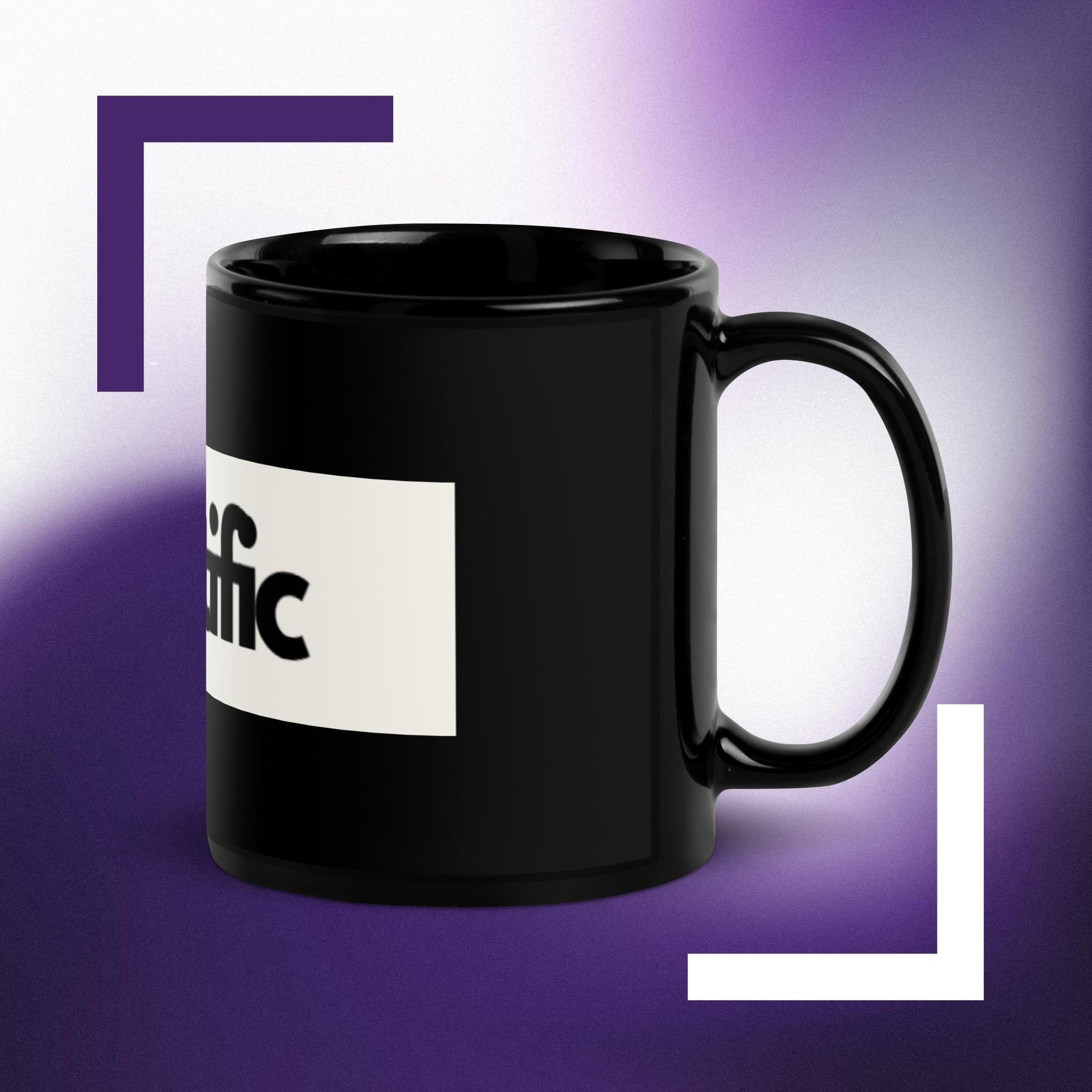 Puritific Black Glossy Mug - Puritific