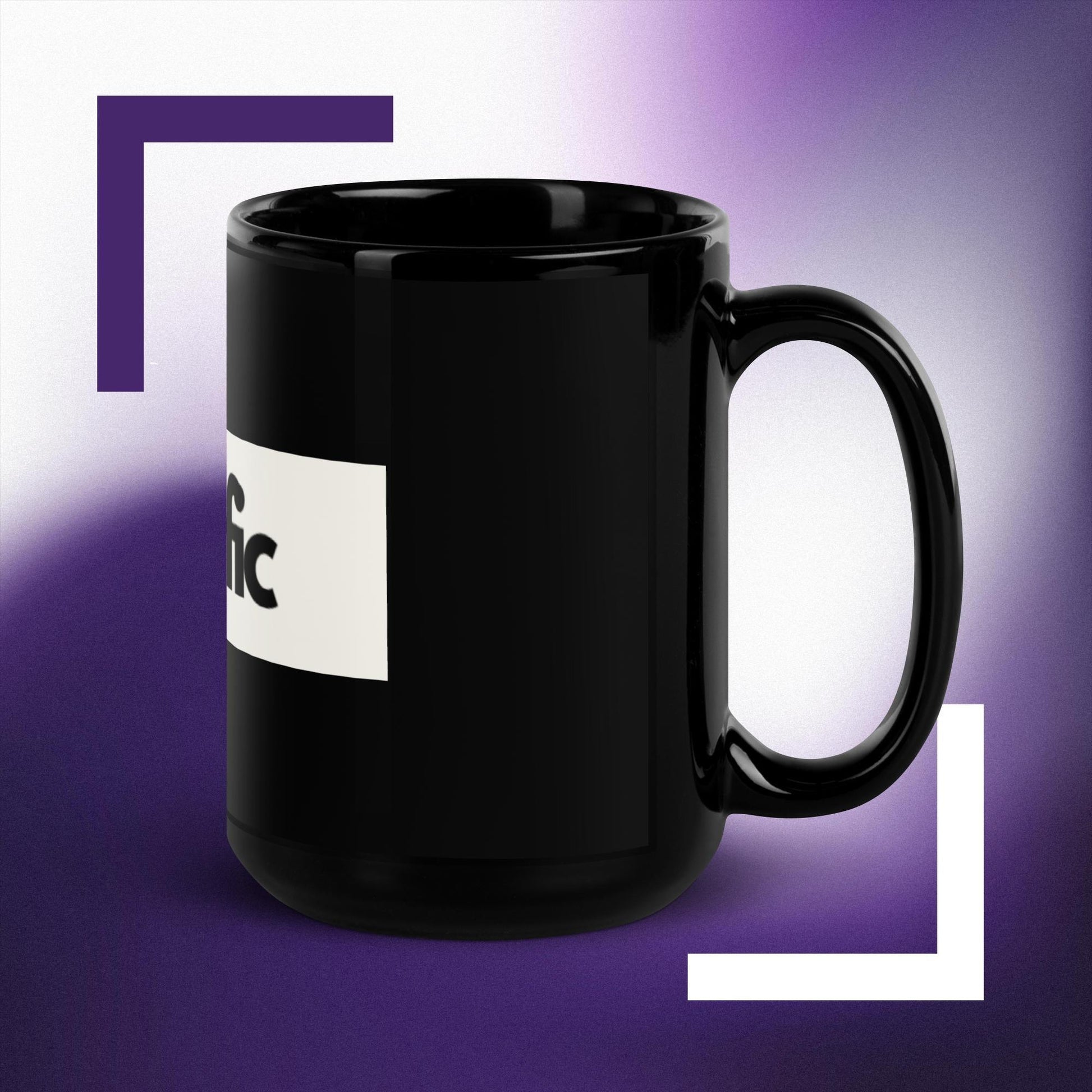 Puritific Black Glossy Mug - Puritific