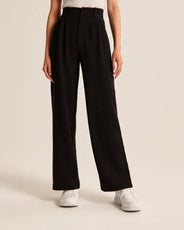 Black Tailored Pants - Puritific