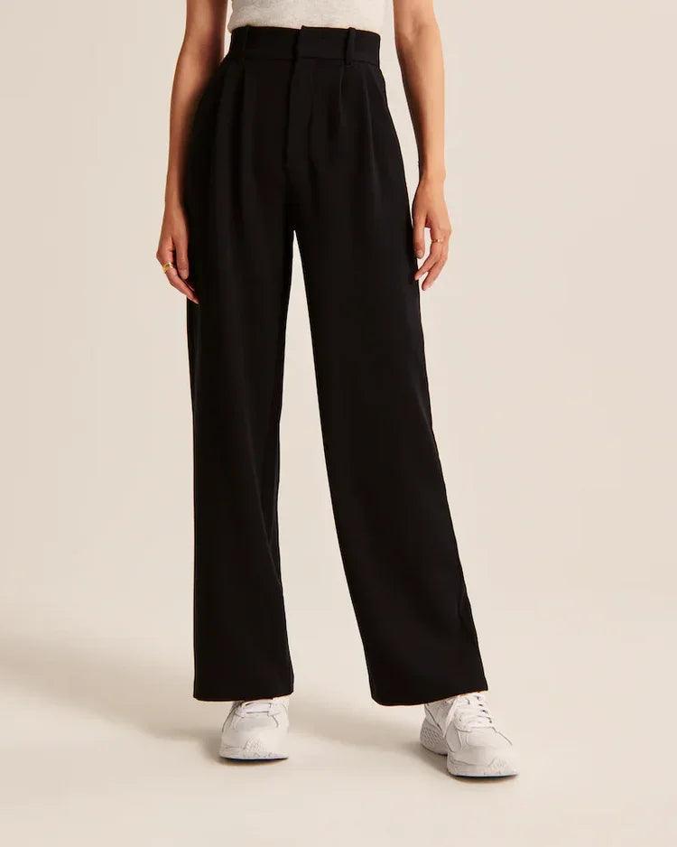 Black Tailored Pants - Puritific