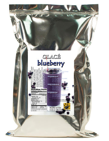 Blueberry 4 in 1 Mix for Bubble Tea, Smoothies, Lattes and Frappes, 3 lbs. Bag (Case 6 x 3 lbs. Bags) - Made in the USA-0