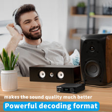 Bluetooth Audio Amplifiers 2.1 Channel Stereo USB DAC Power Amp Coaxial Optical AUX Remote Control For Home Speaker-3