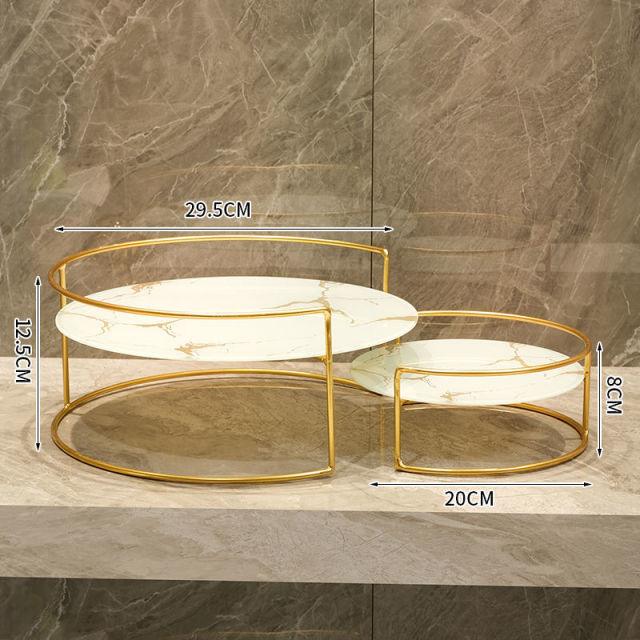 Bottom Marble Glass Plate Storage Rack - Puritific