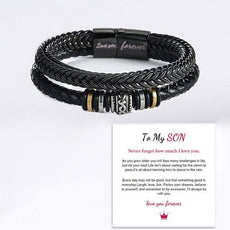 Braided Leather Bracelets for Men - Puritific