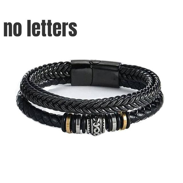 Braided Leather Bracelets for Men - Puritific